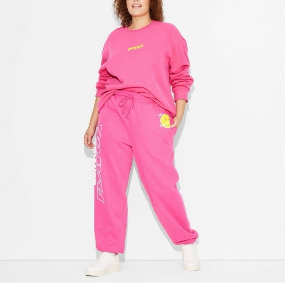 Bright Pink Women's Joggers